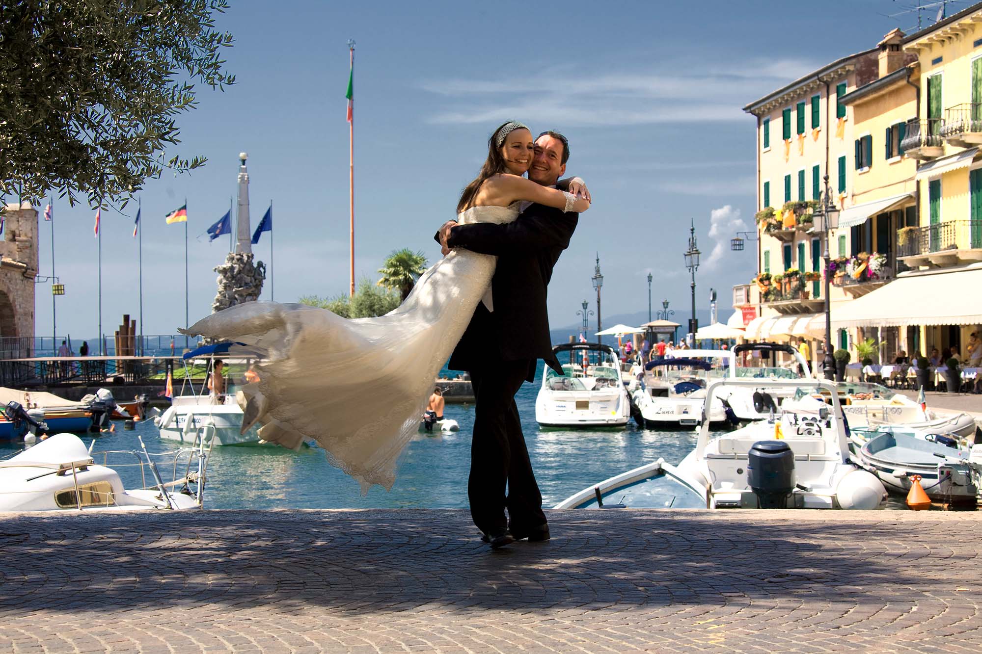Afterwedding Fotoshootings am Gardasee
