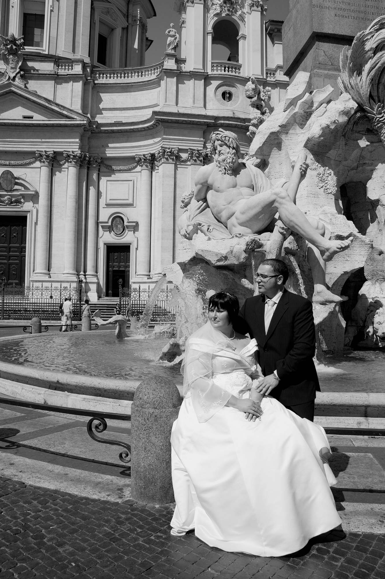 Hochzeitsfotos in Rom