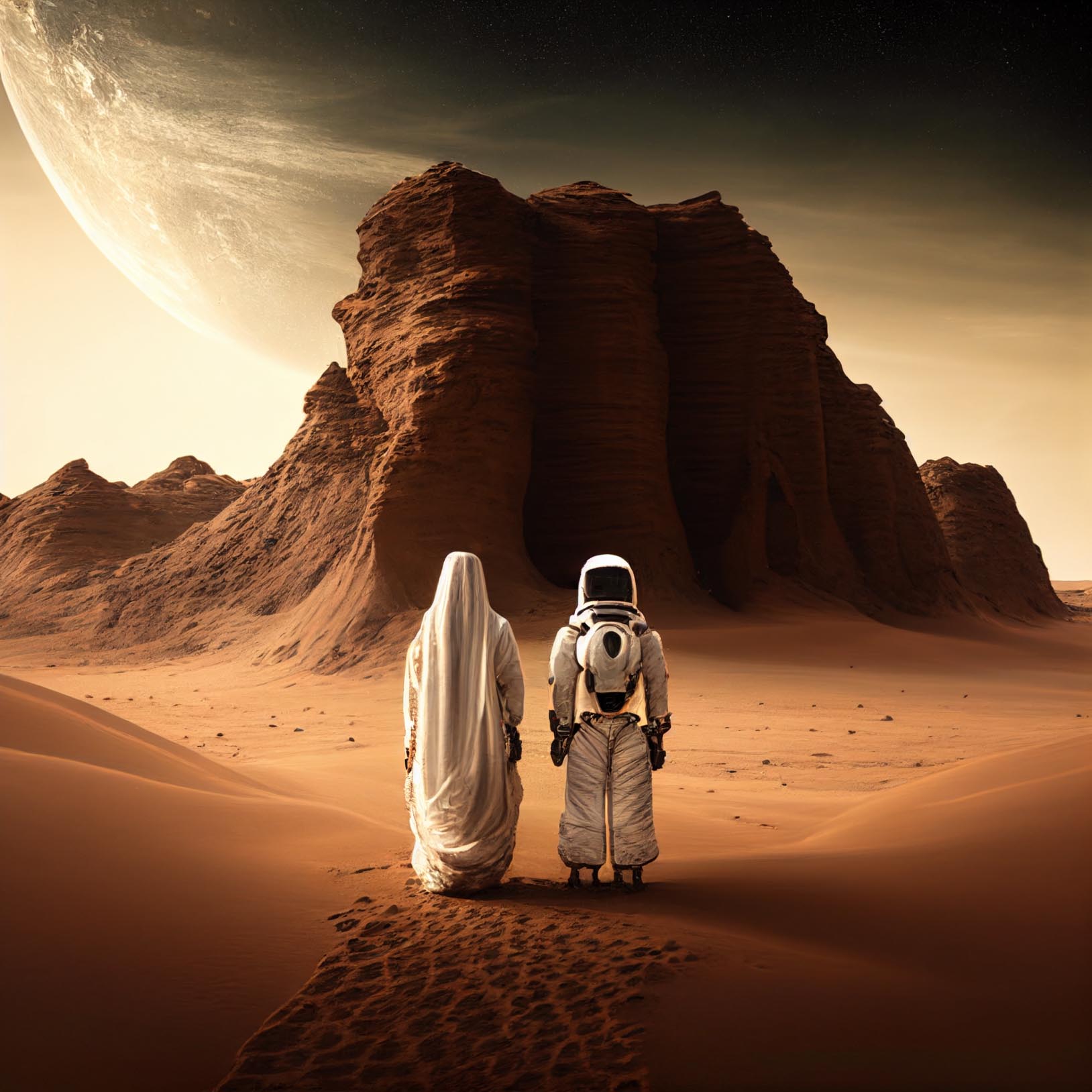 Destination Wedding auf dem Mars