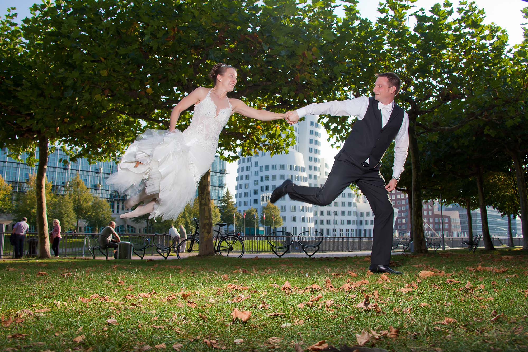 Afterwedding Fotosession in Düsseldorf